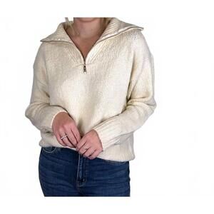 NEW HEYDAY staying in sweater in ivory
